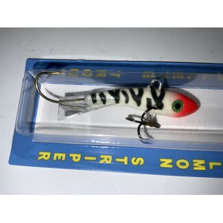 Moonshine Lures Moonshine Glow Bloody Nose Shiver Minnow SZ1-3/8OZ