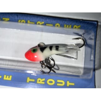 Moonshine Lures Moonshine Glow Bloody Nose Shiver Minnow SZ00-1/8OZ