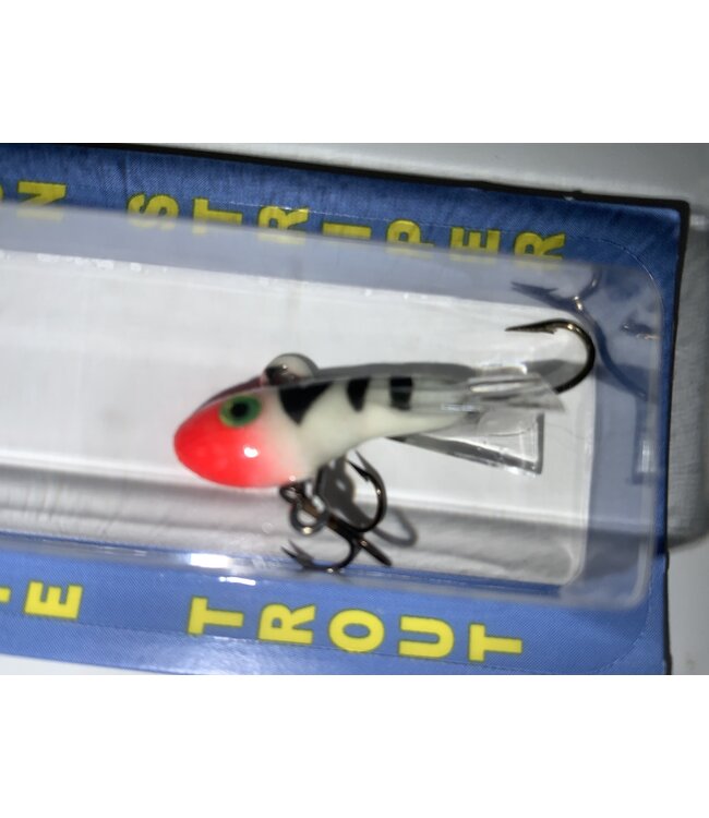 Moonshine Lures Moonshine Glow Bloody Nose Shiver Minnow SZ00-1/8OZ