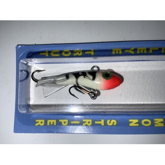 Moonshine Lures Moonshine Glow Bloody Nose Shiver Minnow #0