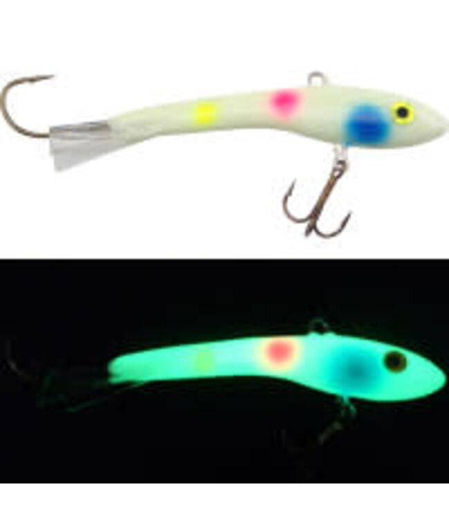Moonshine Lures Shiver Minnow Size #2.5 Wonder Bread