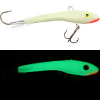 Moonshine Lures Moonshine Joe's Glow Shiver Minnow #2