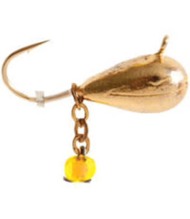 CLAM CORPORATION CLAM OUTDOORS DINGLE DROP JIG SZ12 1/16OZ GOLD