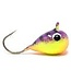 CLAM CORPORATION CLAM OUTDOORS DROP JIG SZ12 1/16OZ GLOW PURPLE TIGER
