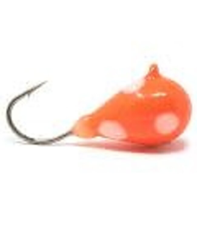 CLAM CORPORATION CLAM OUTDOORS DROP JIG SZ12 1/16OZ PINK/GLOW DOT