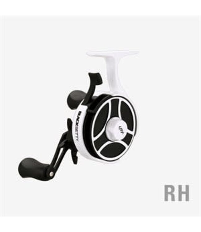 13 Fishing Free Fall Ghost Ice Inline Reel -Black/White 2.5LH