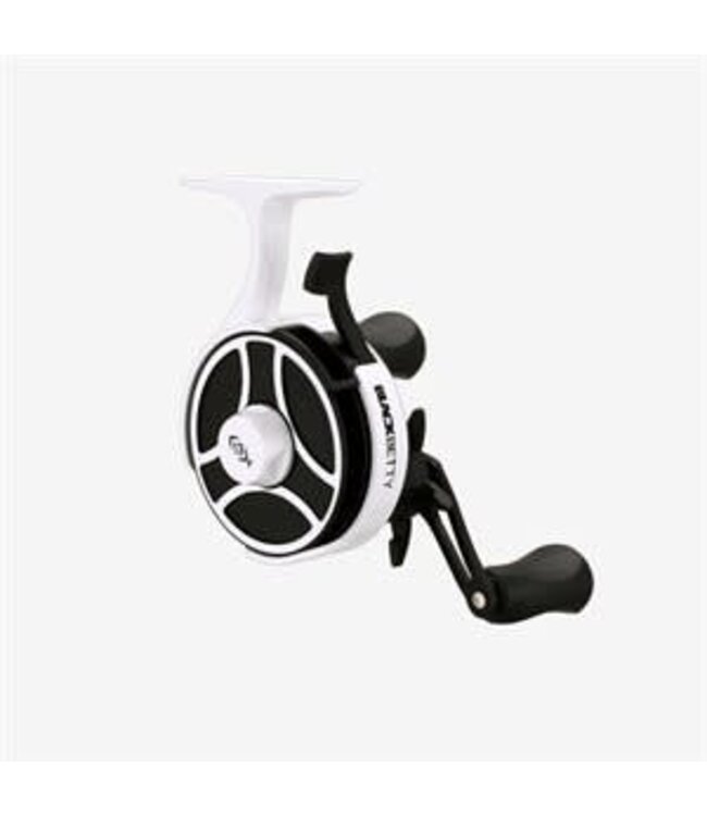 13 Fishing Free Fall Ghost Ice Inline Reel -Black/White 2.5LH