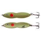 PK Lures PK LURES FLUTTERFISH RED DOT GLOW 1/2 OZ