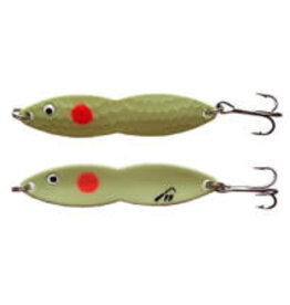 PK Lures PK LURES FLUTTERFISH RED DOT GLOW 1/2 OZ