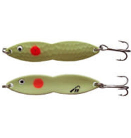 PK Lures PK LURES 3/8OZ FLUTTERFISH RED DOT GLOW