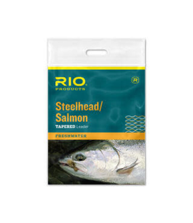 Rio SALMON/STEELHEAD GLACIAL GREEN 12FT 12LB LEADER