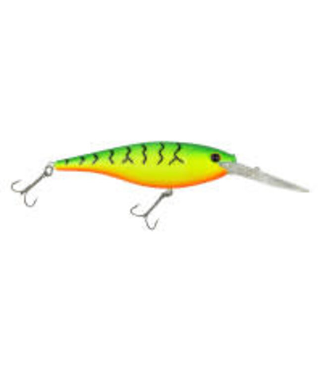 PURE FISHING BERKLEY FLICKER SHAD CRANKBAIT SZ 7 3" 5/16 OZ DEPTH 11'-13' FIRETIGER