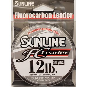 Sunline America Co., Ltd. Sunline Fluorocarbon Leader 50 YD