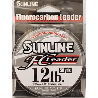 Sunline America Co., Ltd. Sunline Fluorocarbon Leader 50 YD