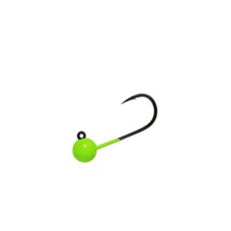 HAWKEN FISHING HAWKEN AEROJIG PAINTED JIG HEADS 1/32 GLOW CHARTREUSE 4PK