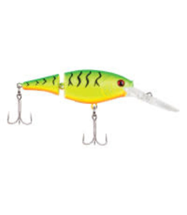PURE FISHING BERKLEY FLICKER SHAD JOINTED SZ 7, 3" 1/3 OZ DEPTH 7'-9' FIRETIGER