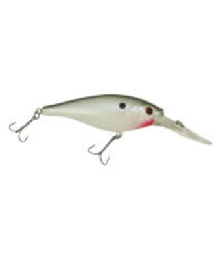 PURE FISHING BERKLEY FLICKER SHAD CRANKBAIT SZ 6 2.3" 1/4 OZ DEPTH 10'-12' PEARL WHITE
