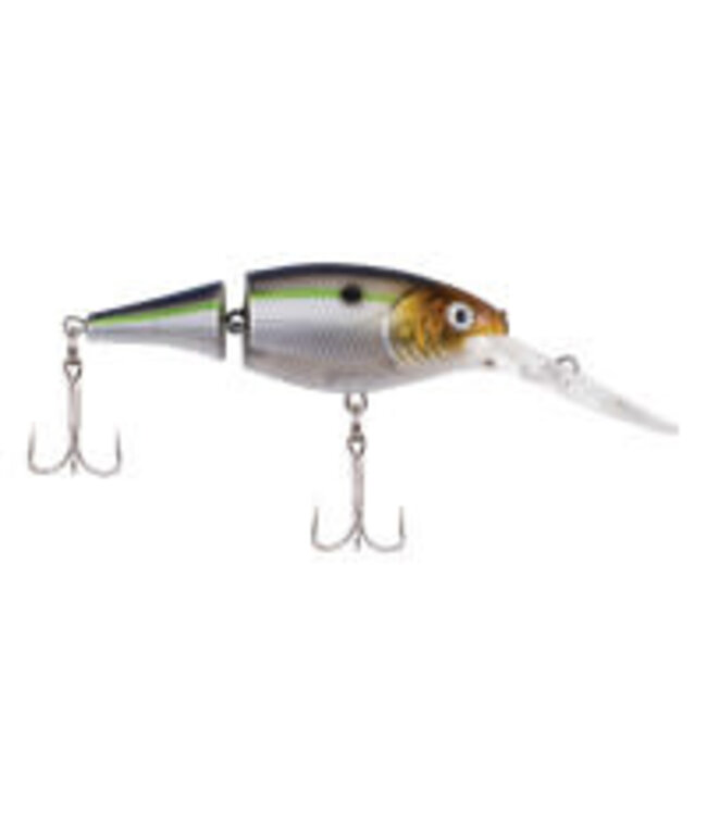 PURE FISHING BERKLEY FLICKER SHAD JOINTED SZ 5, 2" 1/5 OZ DEPTH 5'-7' BLUE SMELT