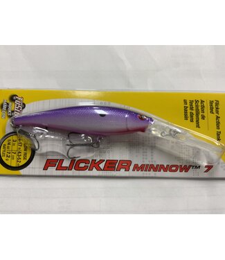 PURE FISHING BERKLEY FLICKER MINNOW SZ 7  3" 1/4 OZ DEPTH 14'-17' PRIME TIME