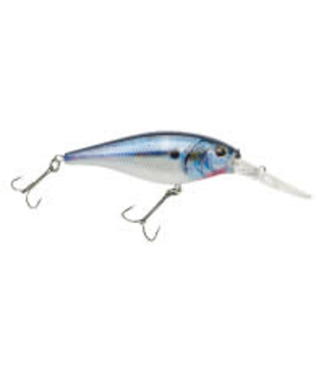 PURE FISHING BERKLEY FLICKER SHAD CRANKBAIT SZ 5 2" 1/5 OZ DEPTH 9'-11' HD THREADFIN SHAD