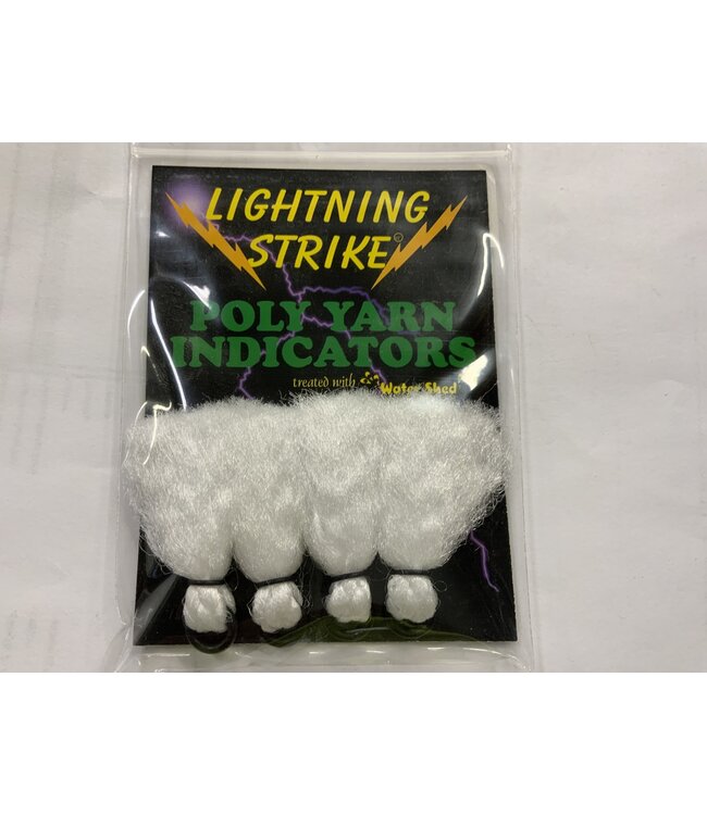 Anglers Image LIGHTNING STRIKE POLY YARN IND WHITE
