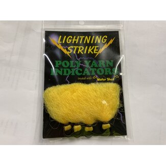 Anglers Image LIGHTNING STRIKE POLY YARN INDICATORS YELLOW