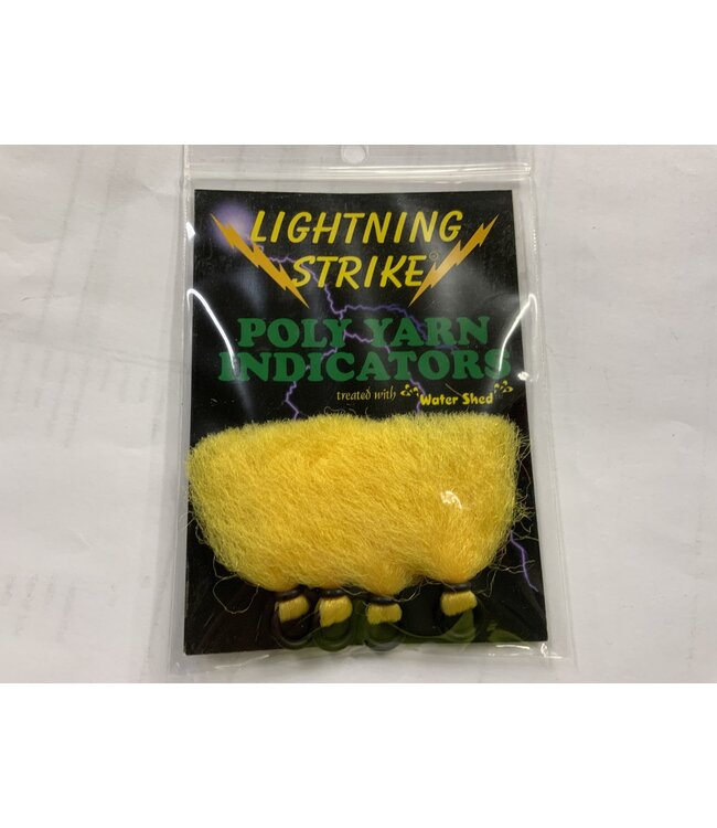 Anglers Image LIGHTNING STRIKE POLY YARN INDICATORS YELLOW