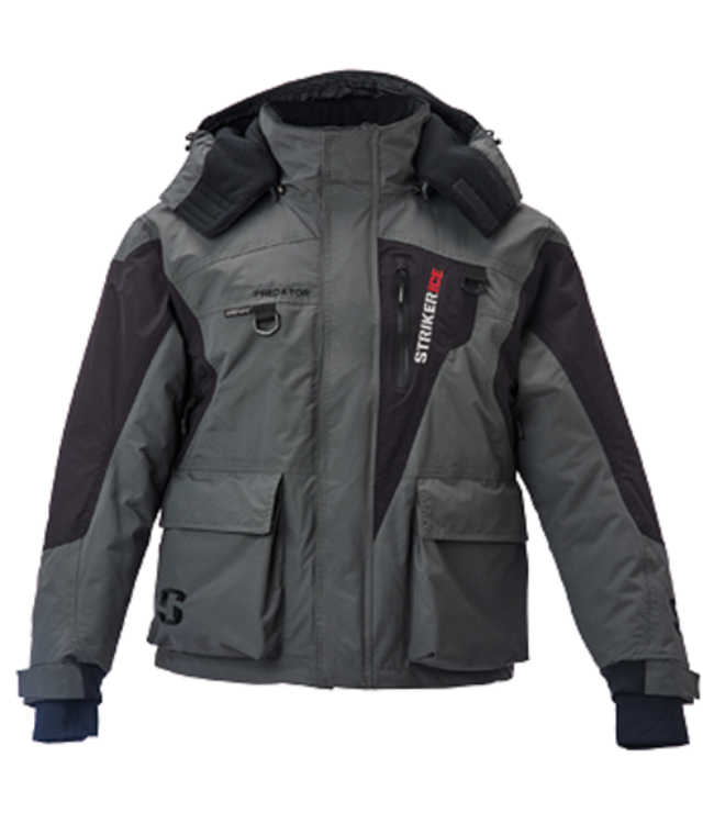Striker Ice Predator Jacket Classic Gray/Black 3XL