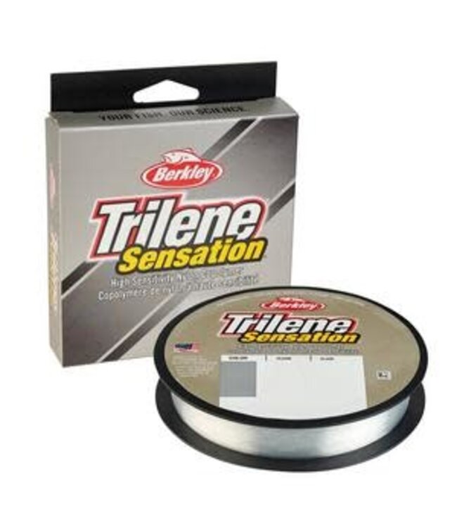BERKLEY TRILENE SENSATION FILLER SPOOL 300YD CLEAR 12
