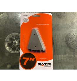 Razr RAZR POWR PRO BLADES 7" (CURVED/LAZER STYLE w/SERRATIONS)