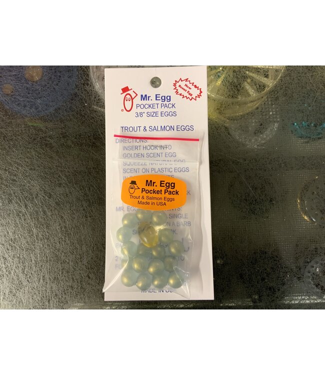 Mr. Egg Mr. Egg Pocket Pack Blue Pearl 3/8
