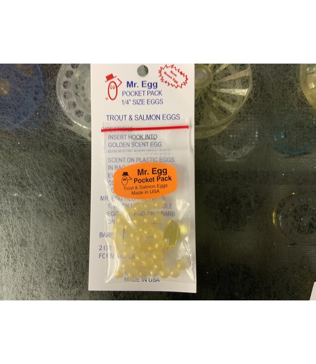 Mr. Egg Mr. Egg Pocket Pack Pearl 1/4