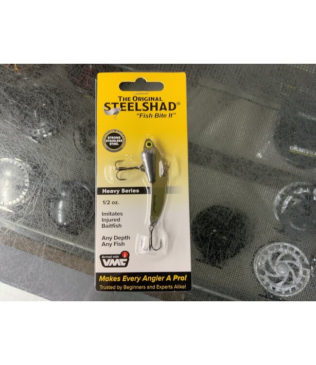 SteelShad Fishing Company (SSL-10119) Steelshad Blade Bait Heavy 1/2oz Gold