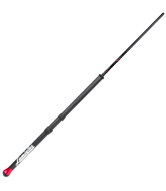 Lamiglas Redline CenterSpin 13'0" 2pc 4-10# L Steelhead Spin Float Rod Carbon Fiber Handle