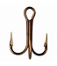 Mustad MUSTAD TREBLE HOOK 25/BX SIZE 10 BRONZE(OLD MFG#3551-10)