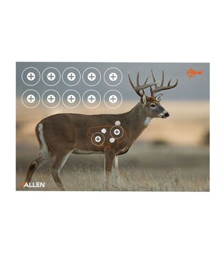 Allen 15286 EZ Aim Paper Four Color Whitetail