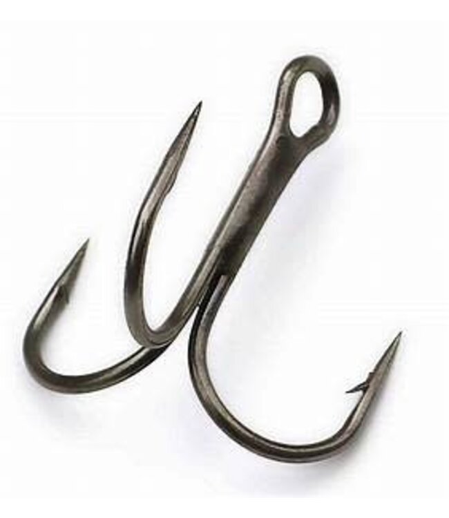 Addya Outdoors Inc. ADDYA HERCULES 2X TREBLE HOOK BLACK NICKEL SZ 1/0 10PK