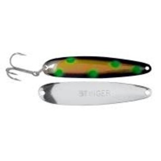 Gibbs-Delta Tackle MICHIGAN STINGER - STINGRAY - SILVER SMOOTH FROSTBYTE GREEN UV (NS419GUV)