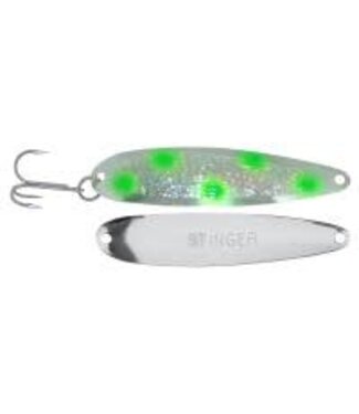 Gibbs-Delta Tackle (S367) MICHIGAN STINGER - STINGER - SILVER SMOOTH - UV GREEN SLUSH