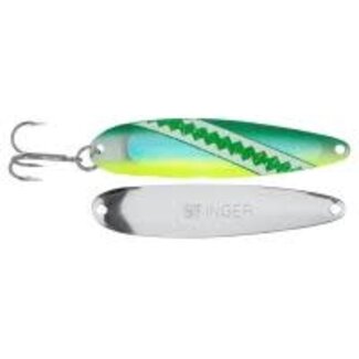Gibbs-Delta Tackle MICHIGAN STINGER - STINGER - SILVER SMOOTH GREEN DOLFIN YELLOW UV (S72YUV)