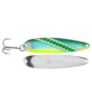 Gibbs-Delta Tackle MICHIGAN STINGER - STINGER - SILVER SMOOTH GREEN DOLFIN YELLOW UV (S72YUV)
