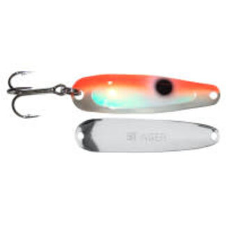 Gibbs-Delta Tackle MICHIGAN STINGER - SCORPION - SILVER SMOOTH UV ORANGE TUX (XS391)