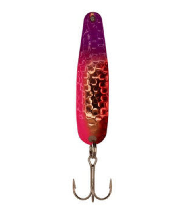 Gibbs-Delta Tackle (XCH61P) MICHIGAN STINGER - SCORPION - COPPER HAMMERED - POOH BEAR PURPLE 2.25