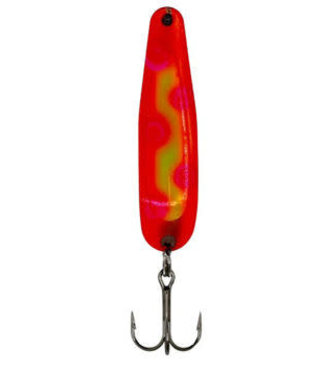 Gibbs-Delta Tackle (XCU303YUV) MICHIGAN STINGER - SCORPION - COPPER SMOOTH - HELMUT YELLO UV 2.25