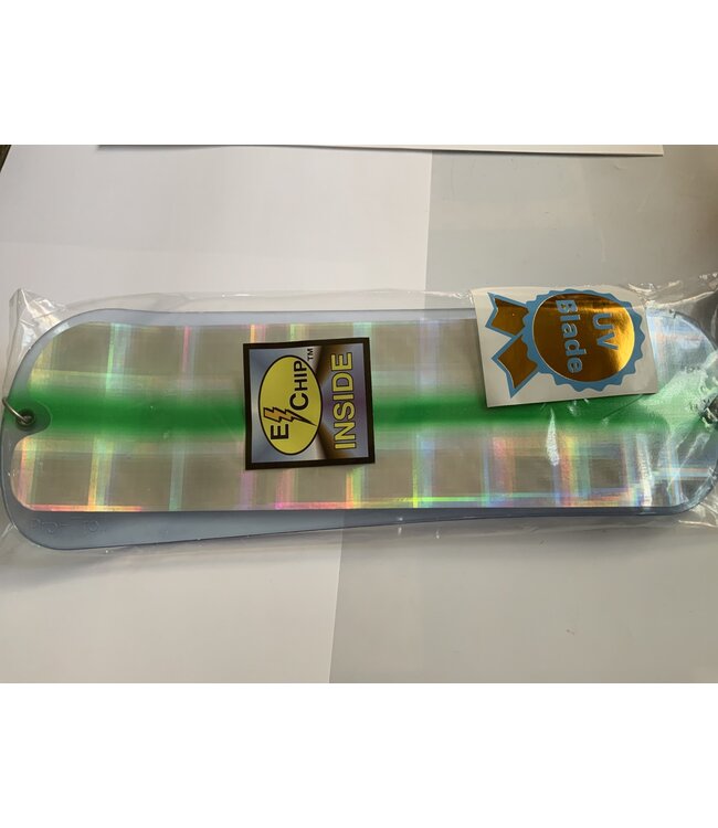 Pro-Troll (PC11-715) PRO-TROLL PROCHIP 11 FIN FLASHER  UV PLAID GREEN