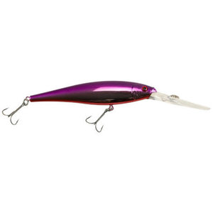 Berkley BERKLEY FLICKER MINNOW SZ 7  3" 1/4 OZ DEPTH 14'-17'  PURPLE FLASH