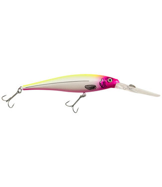 PURE FISHING BERKLEY FLICKER MINNOW SZ 7  3" 1/4 OZ DEPTH 14'-17' PINK LEMONADE