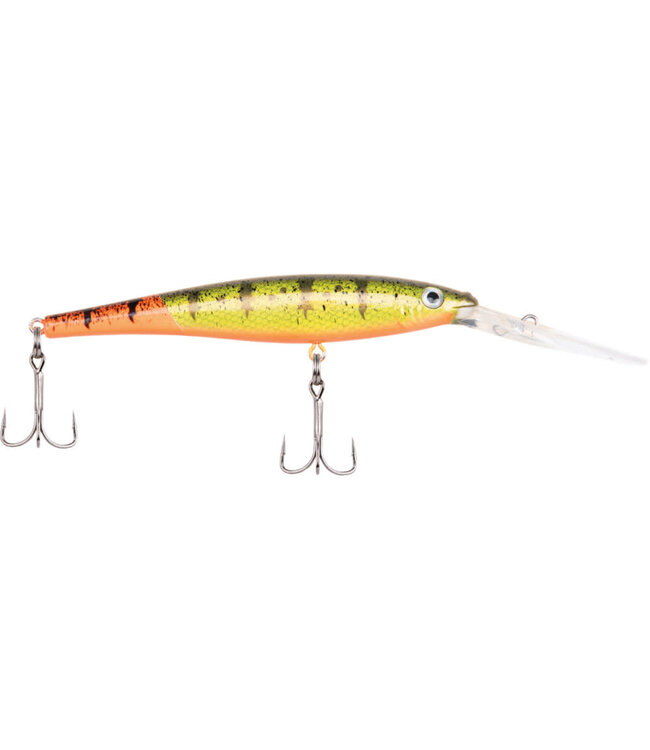 PURE FISHING BERKLEY FLICKER MINNOW SZ 9  3-1/2" 1/3 OZ DEPTH 18'-23'  FIRETAIL HOT PERCH