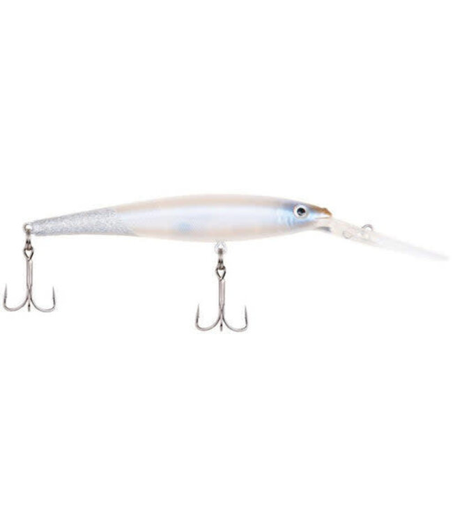 PURE FISHING BERKLEY FLICKER MINNOW SZ 9  3-1/2" 1/3 OZ DEPTH 18'-23'  FIRETAIL GHOST GLITTER