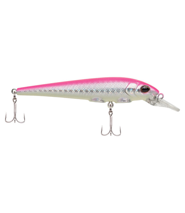 PURE FISHING BERKLEY HIT STICK SZ 9 3-1/2" 1/4 OZ 2.5-6' DEPTH  HOT PINK SILVER